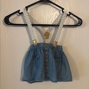 Kids OshKosh Skirt with Suspenders